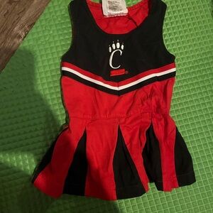 Red and Black Cheerleader Dress